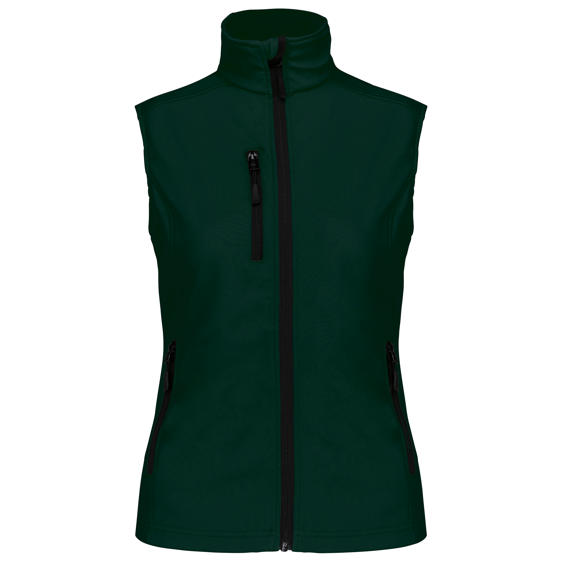 Kariban Dames softshell bodywarmer — Bottle Green