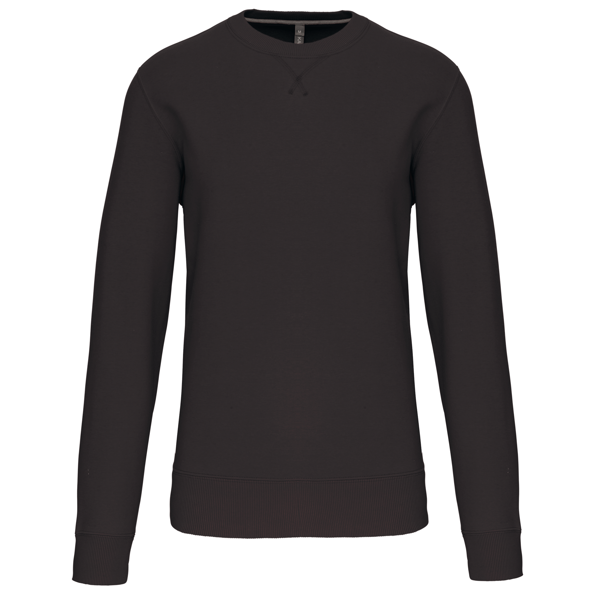 Kariban Sweater met ronde hals — Dark Grey