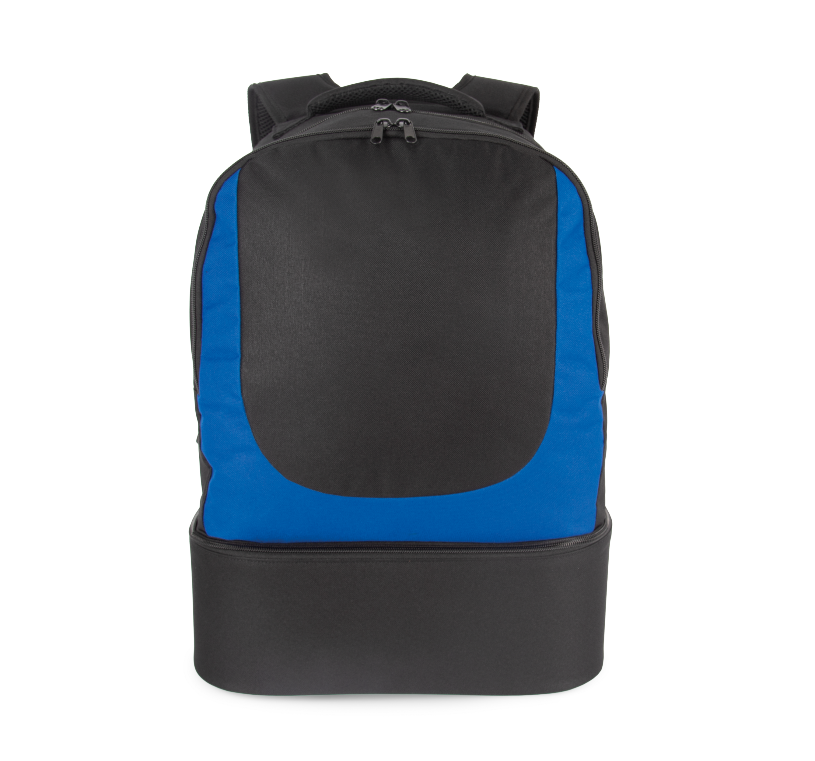 Kimood Rugzak voor teamsport met stevige bodem — Black / Royal Blue