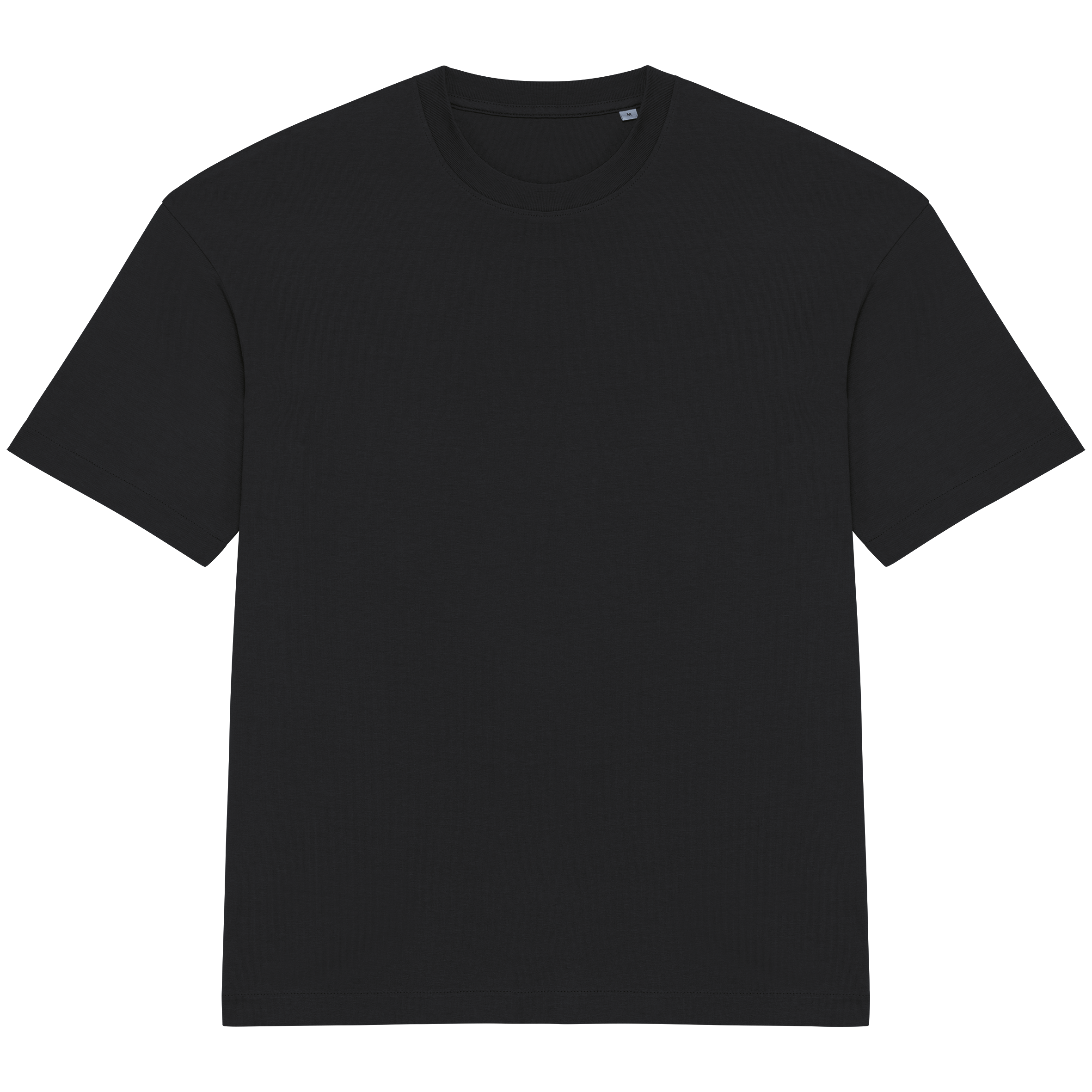 Native Spirit Ecologisch oversized heren-T-shirt — Black