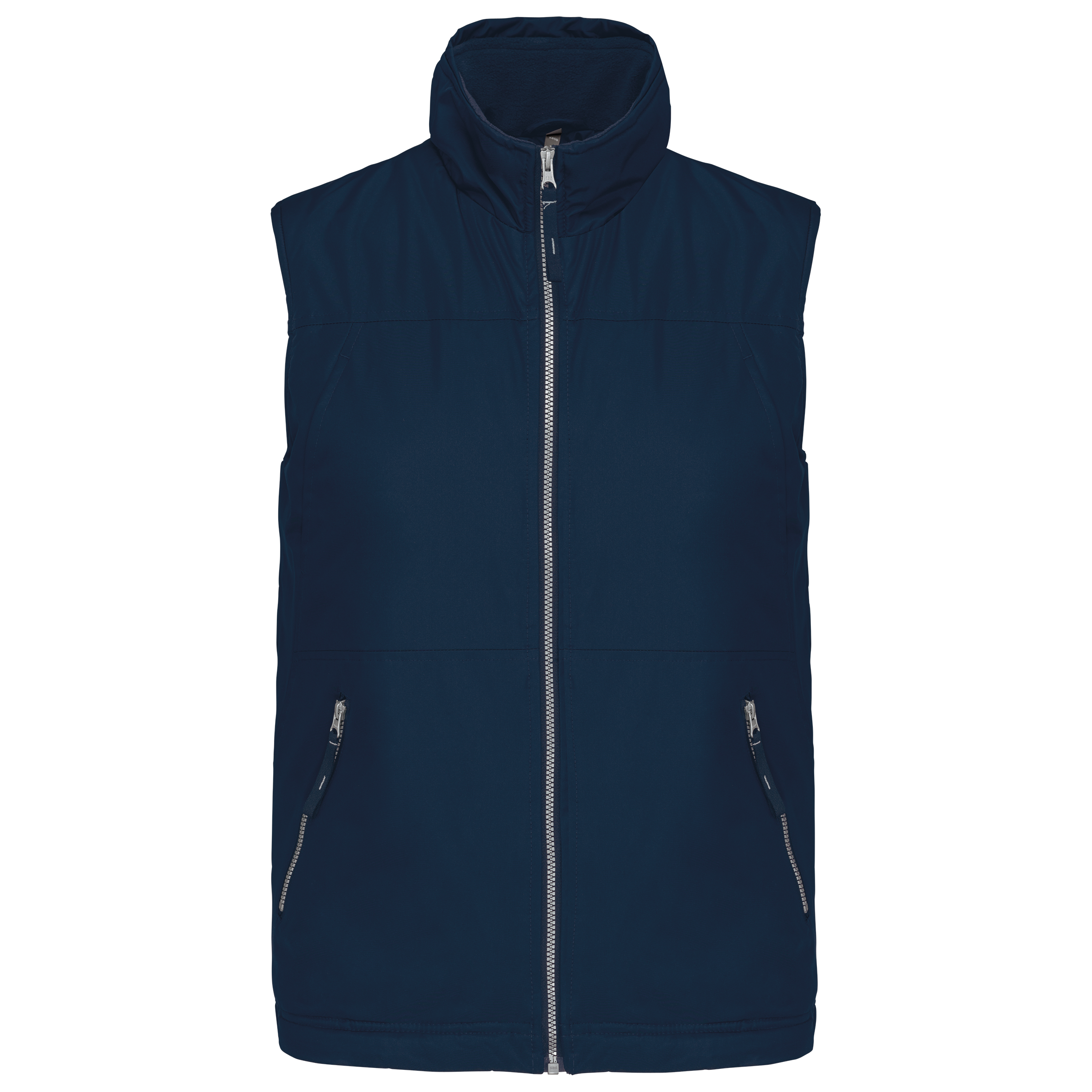 Kariban Met fleece gevoerde bodywarmer heren — Navy