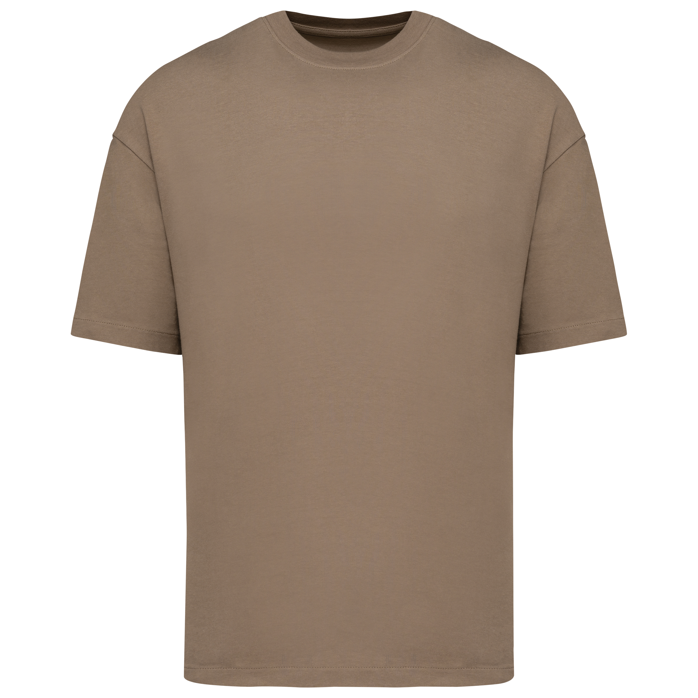 Native Spirit Ecologisch oversized heren-T-shirt — Driftwood