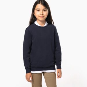 Kariban Kindersweater met ronde hals
