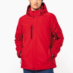 Kariban Gewatteerde softshell herenparka met capuchon