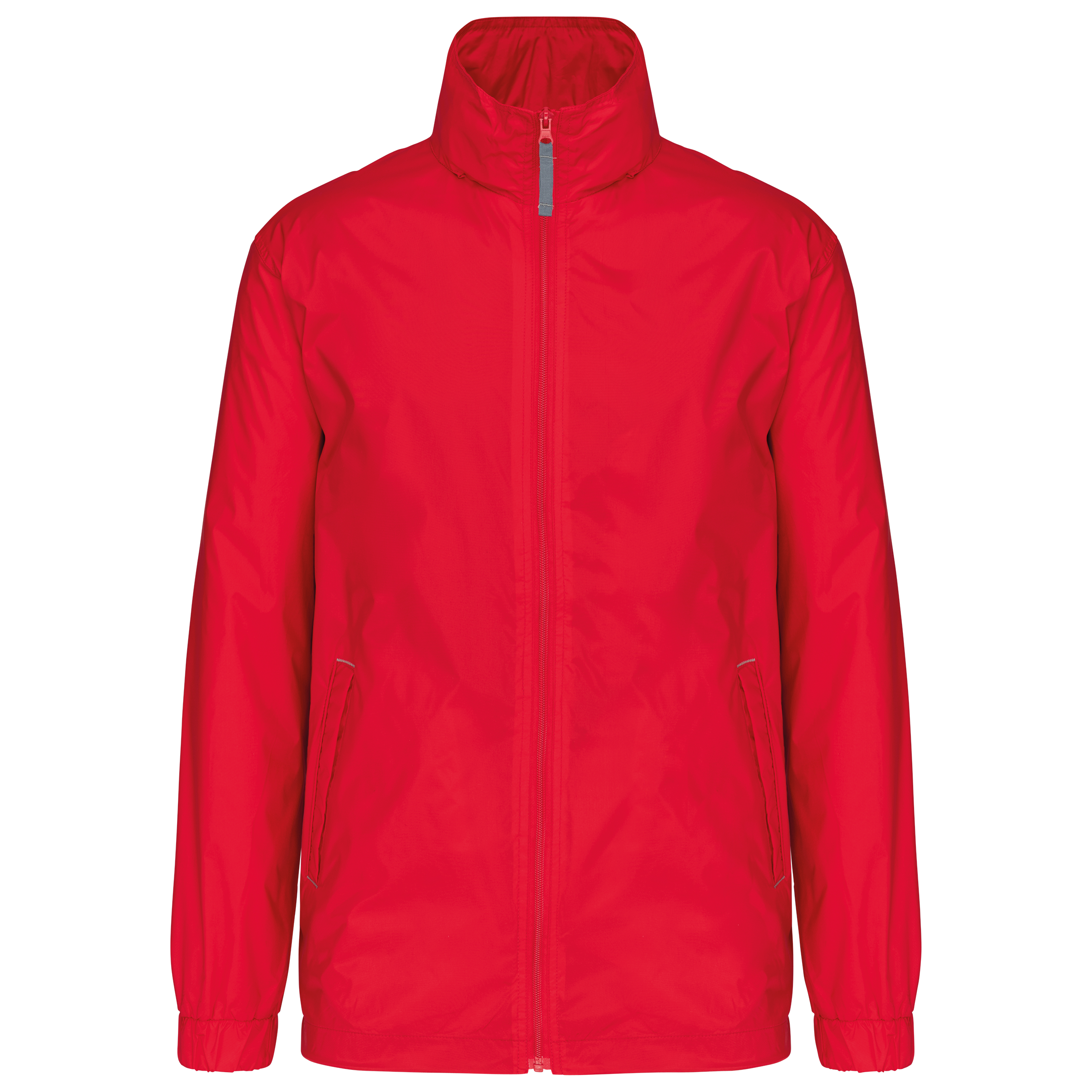 Kariban Gevoerd windjack heren — Red