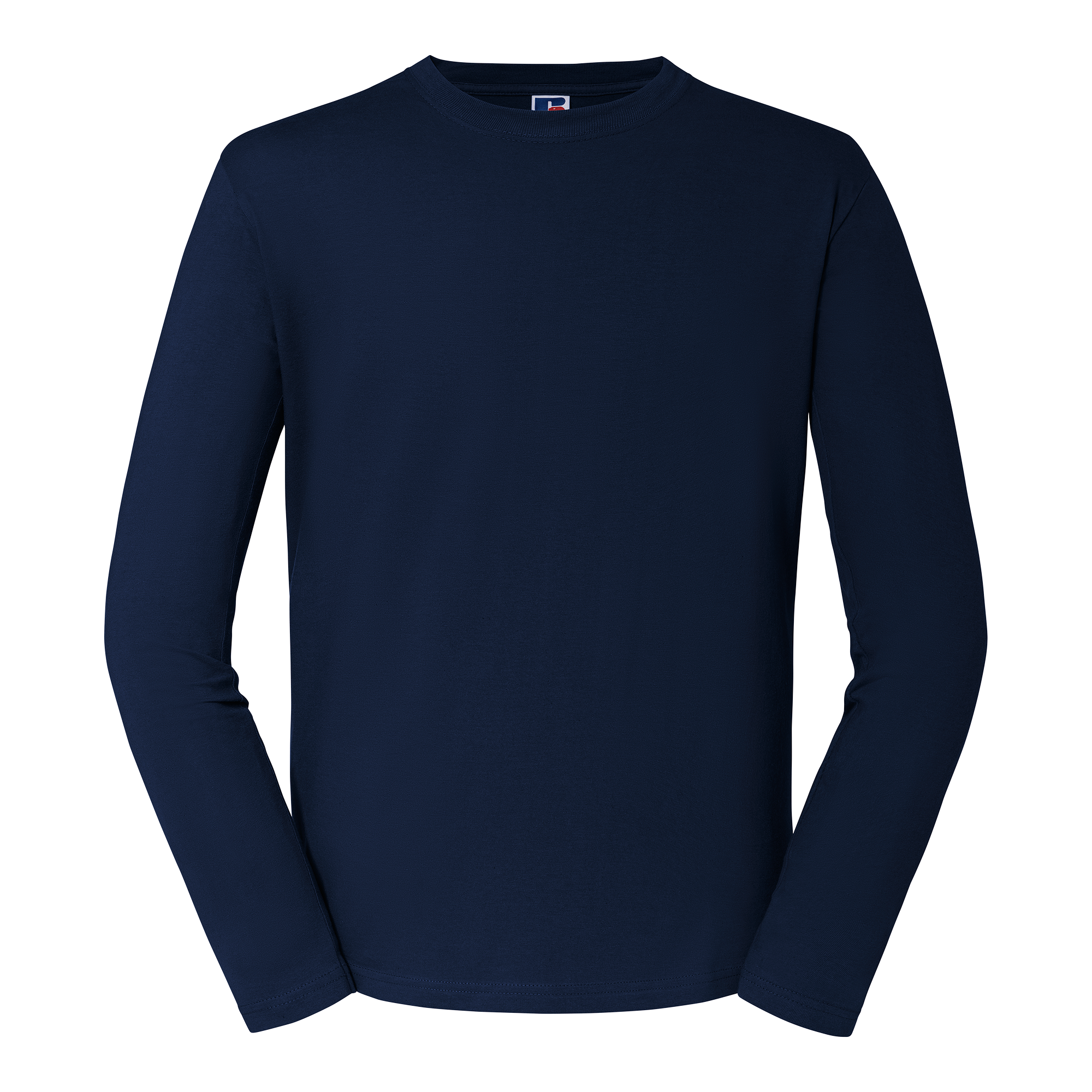 Russell T-shirt Classic met lange mouwen — French Navy