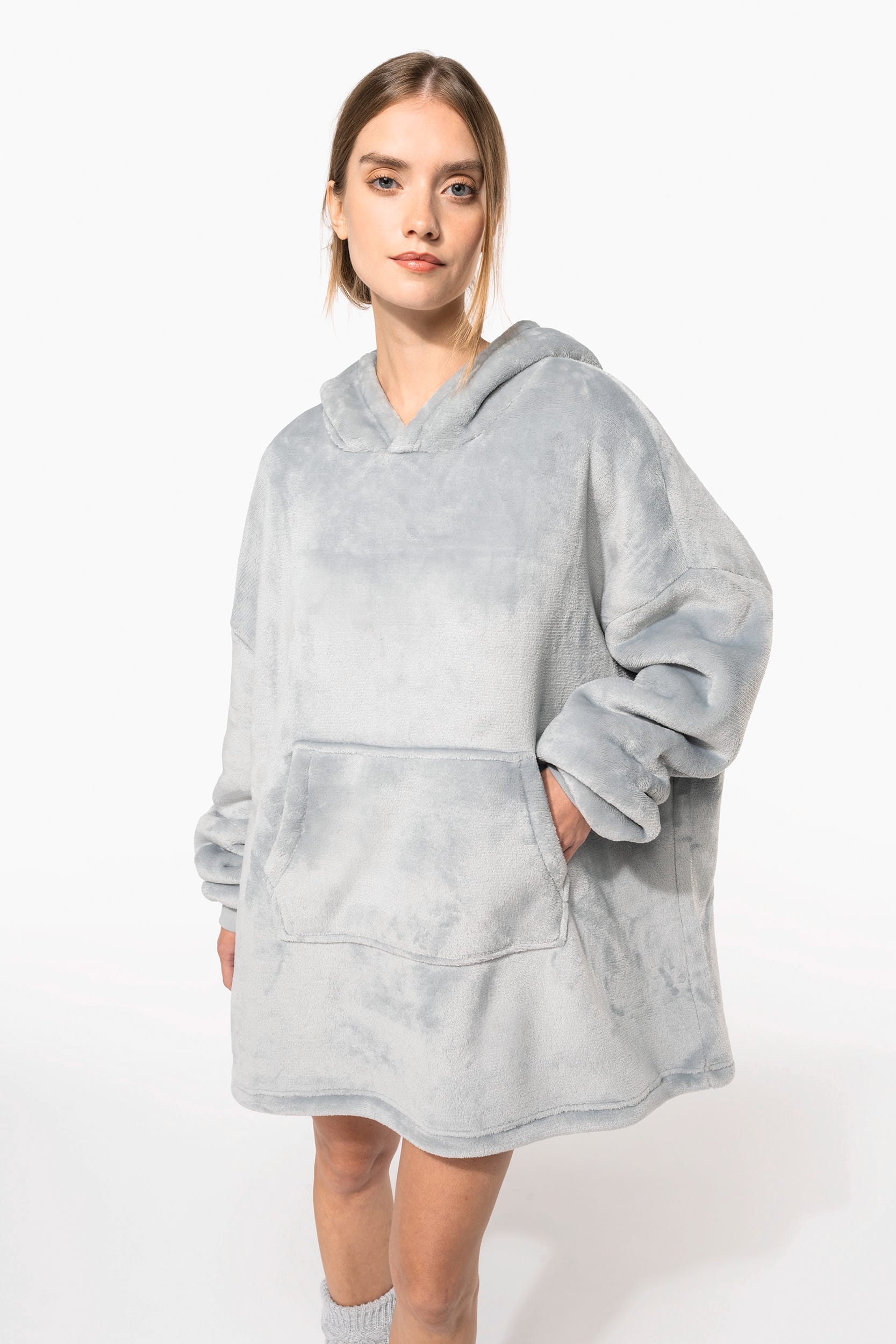 Kariban Poncho plaid
