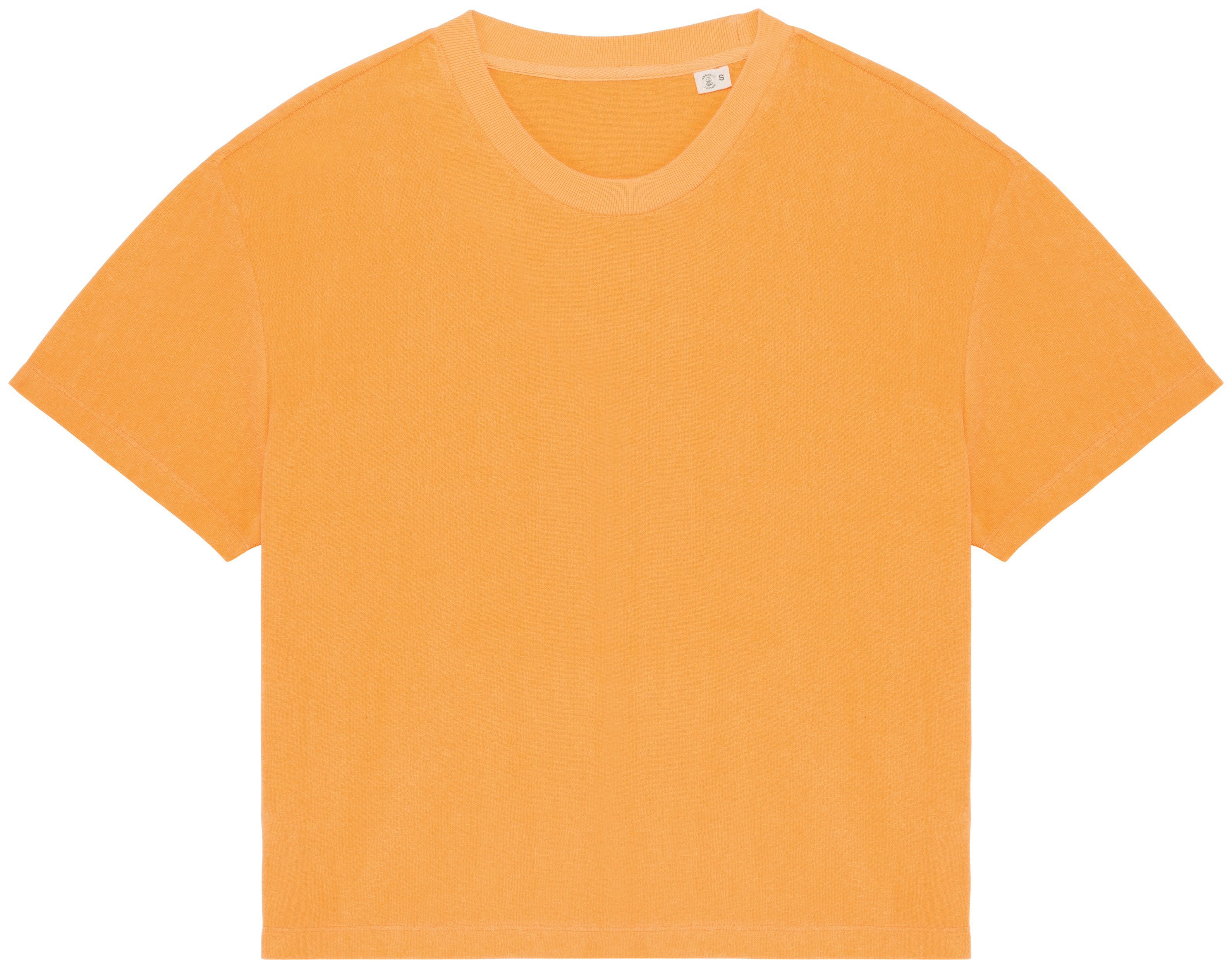 Native Spirit Ecologisch badstof dames T-shirt — Apricot
