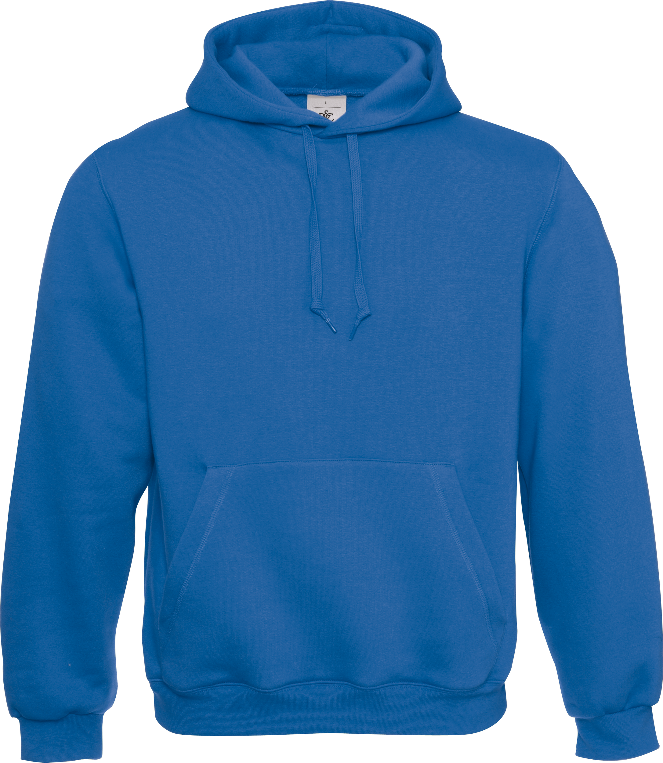 B&C Sweater met capuchon — Royal Blue