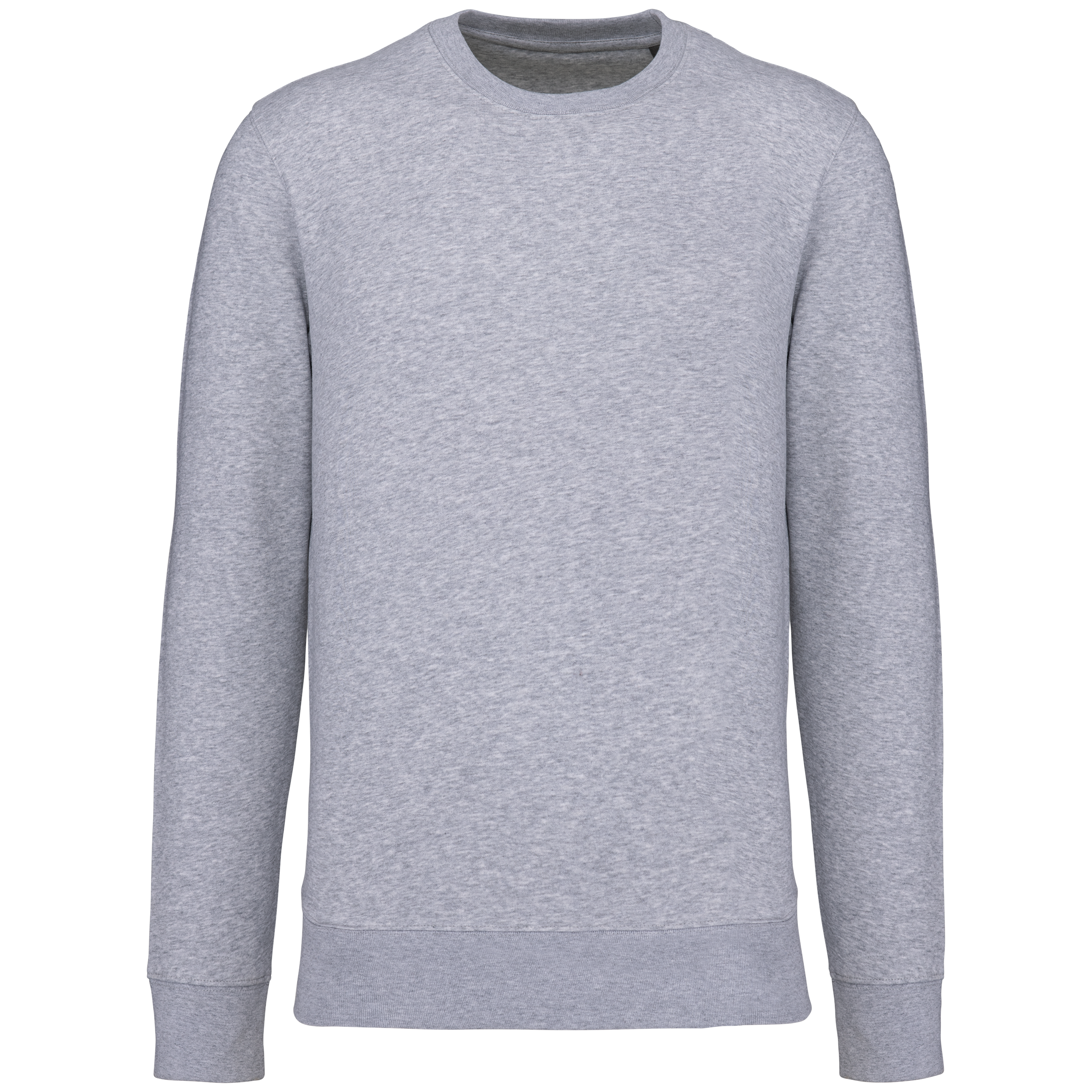 Kariban Ecologische sweater met ronde hals — Oxford Grey