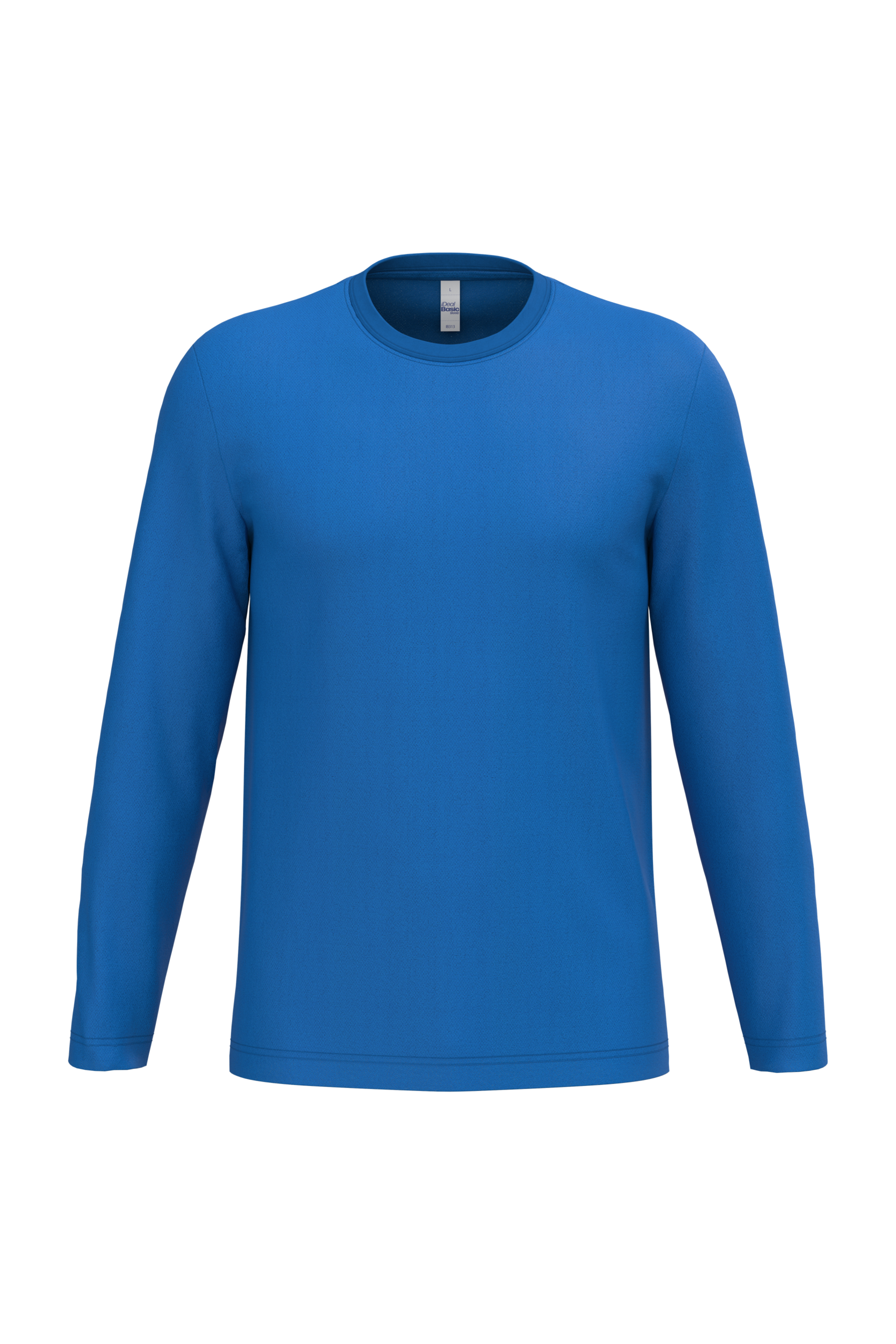 iDeal Basic Brand iDeal150 uniseks T-shirt LSL — Ideal Royal Blue