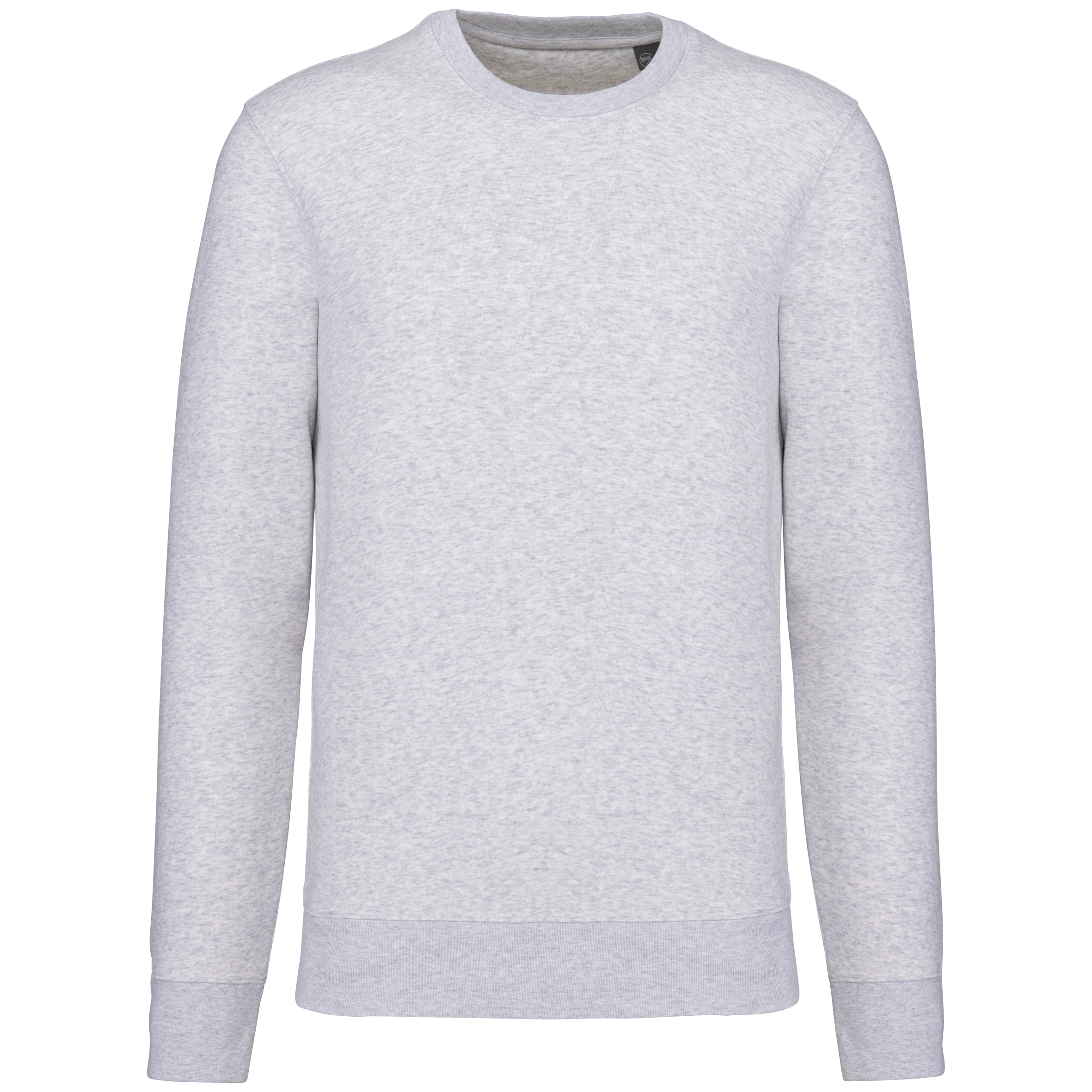Kariban Ecologische sweater met ronde hals — Ash Heather