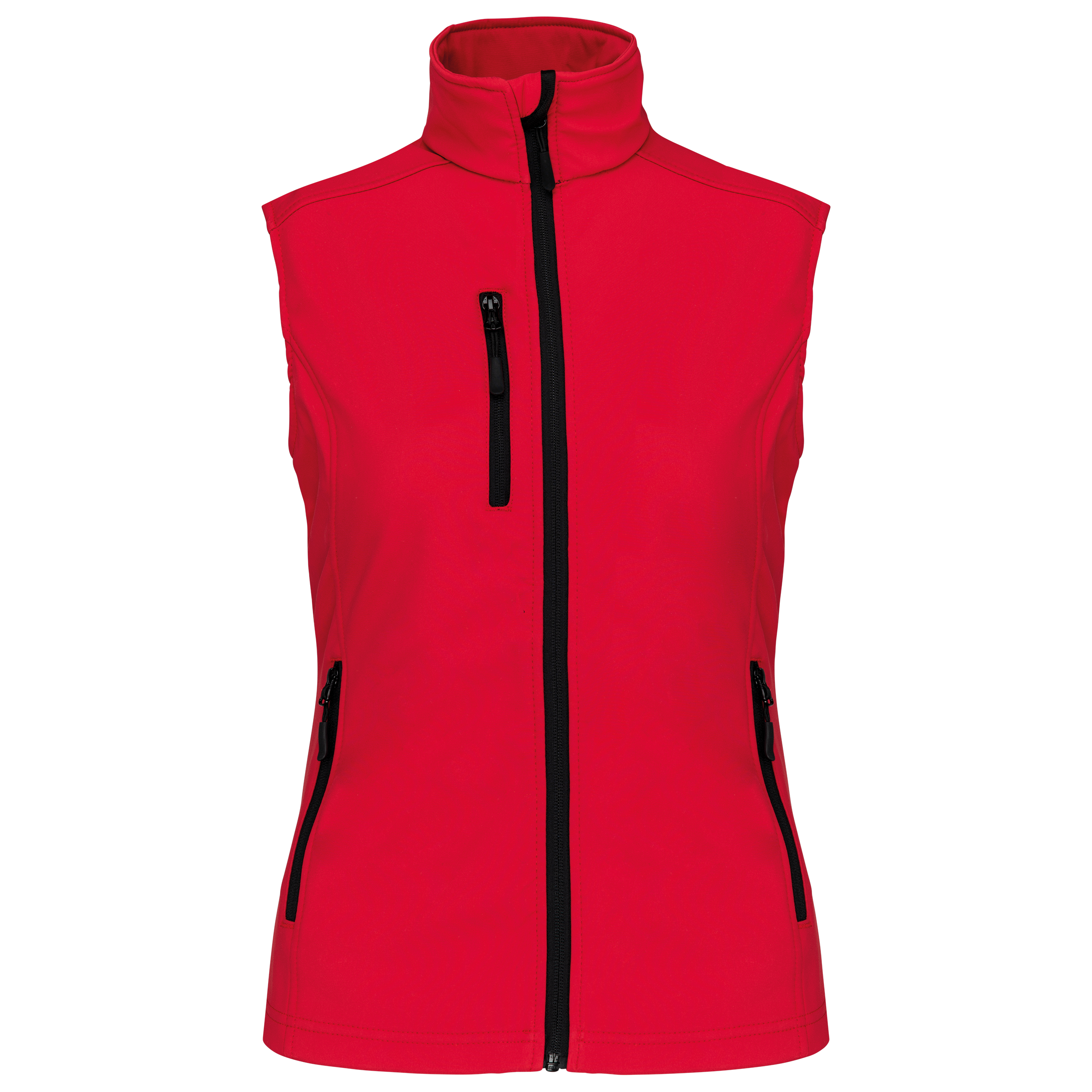 Kariban Dames softshell bodywarmer — Red
