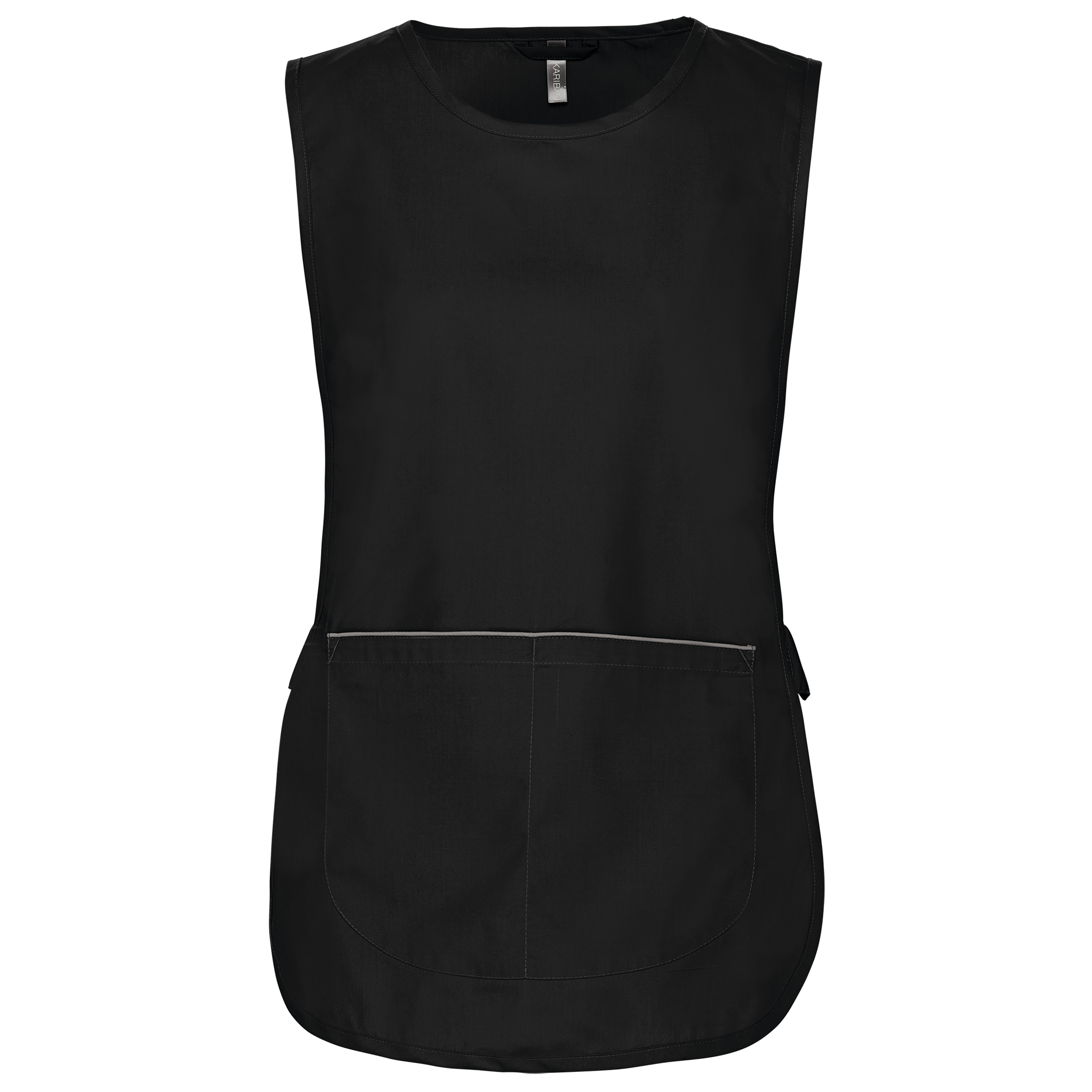 Kariban Damestabard — Black