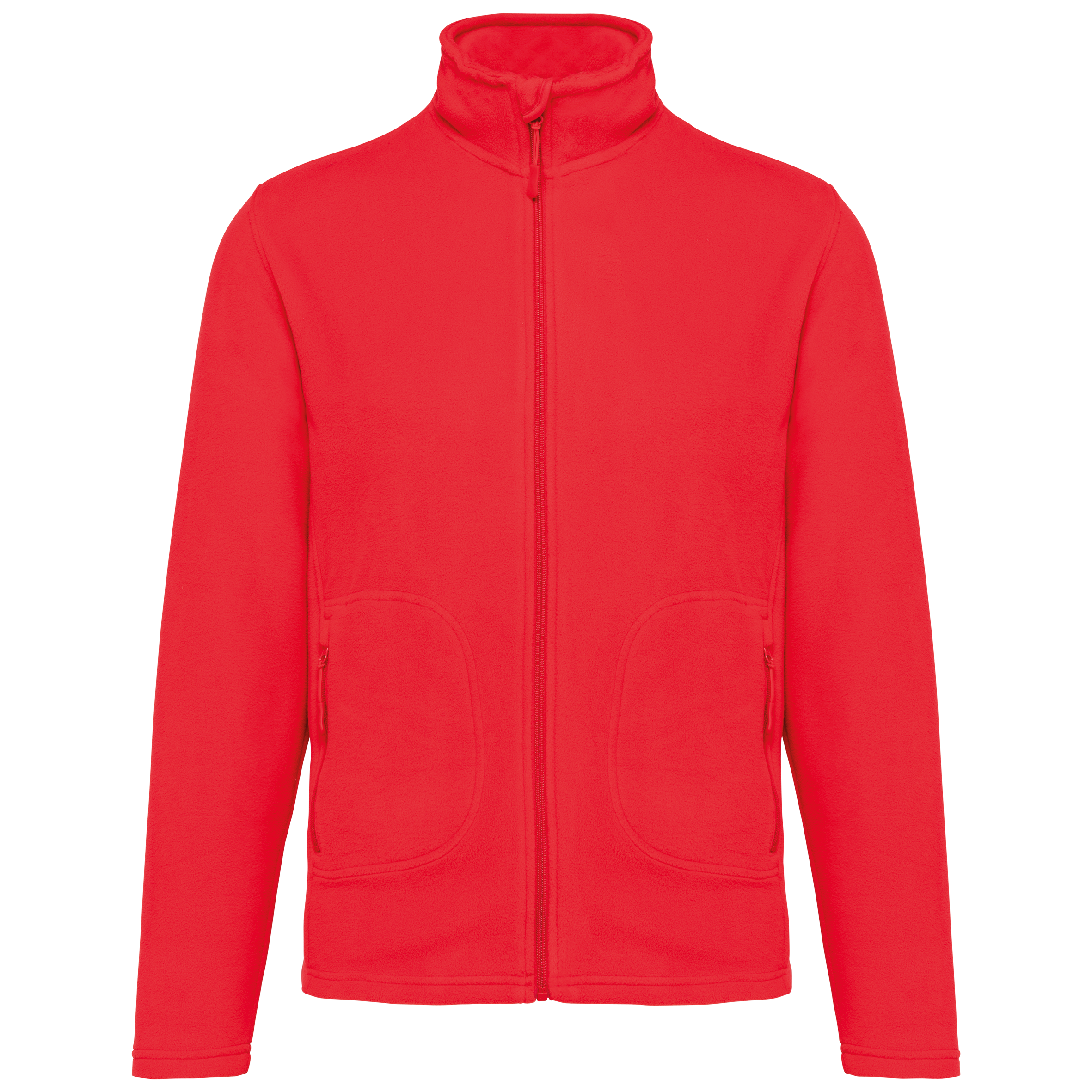 Kariban Ecologisch uniseks fleecevest — Red