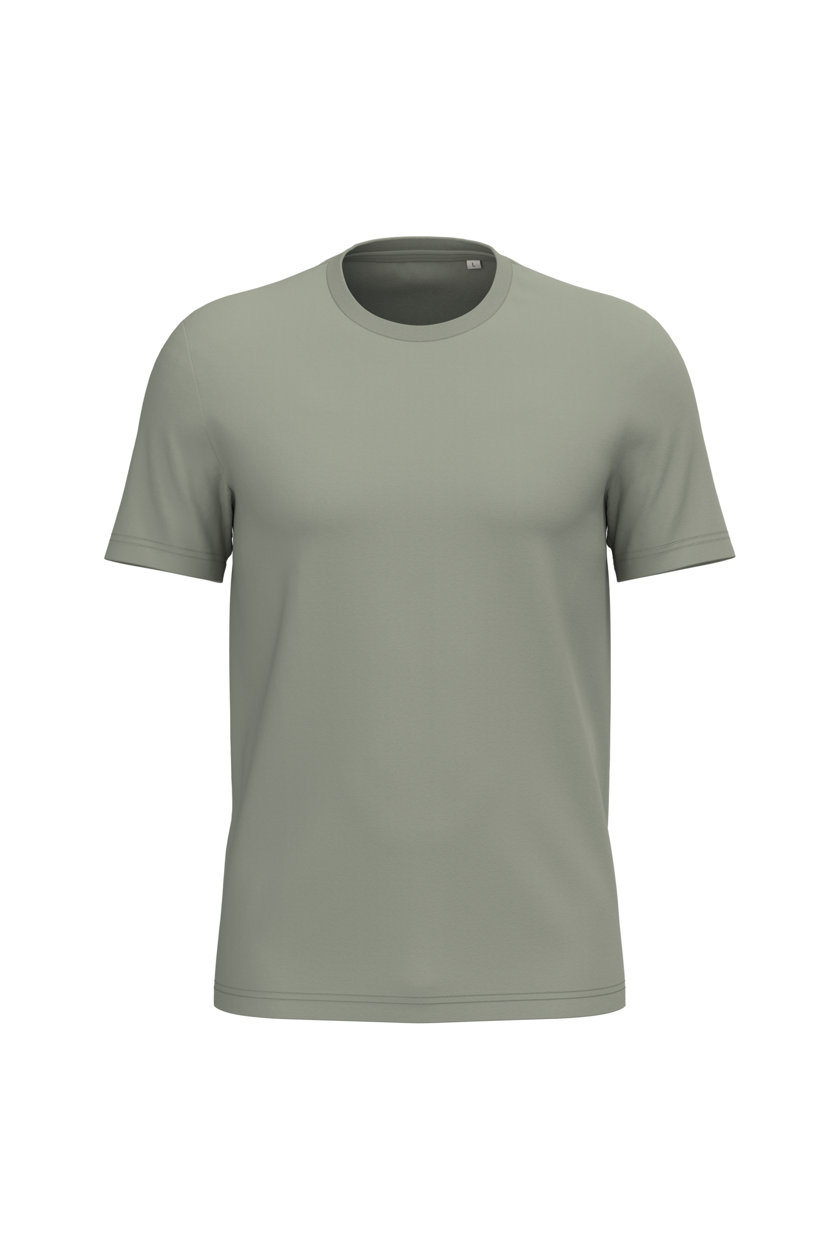 Native Spirit Ecologische uniseks T-shirt — Almond Green