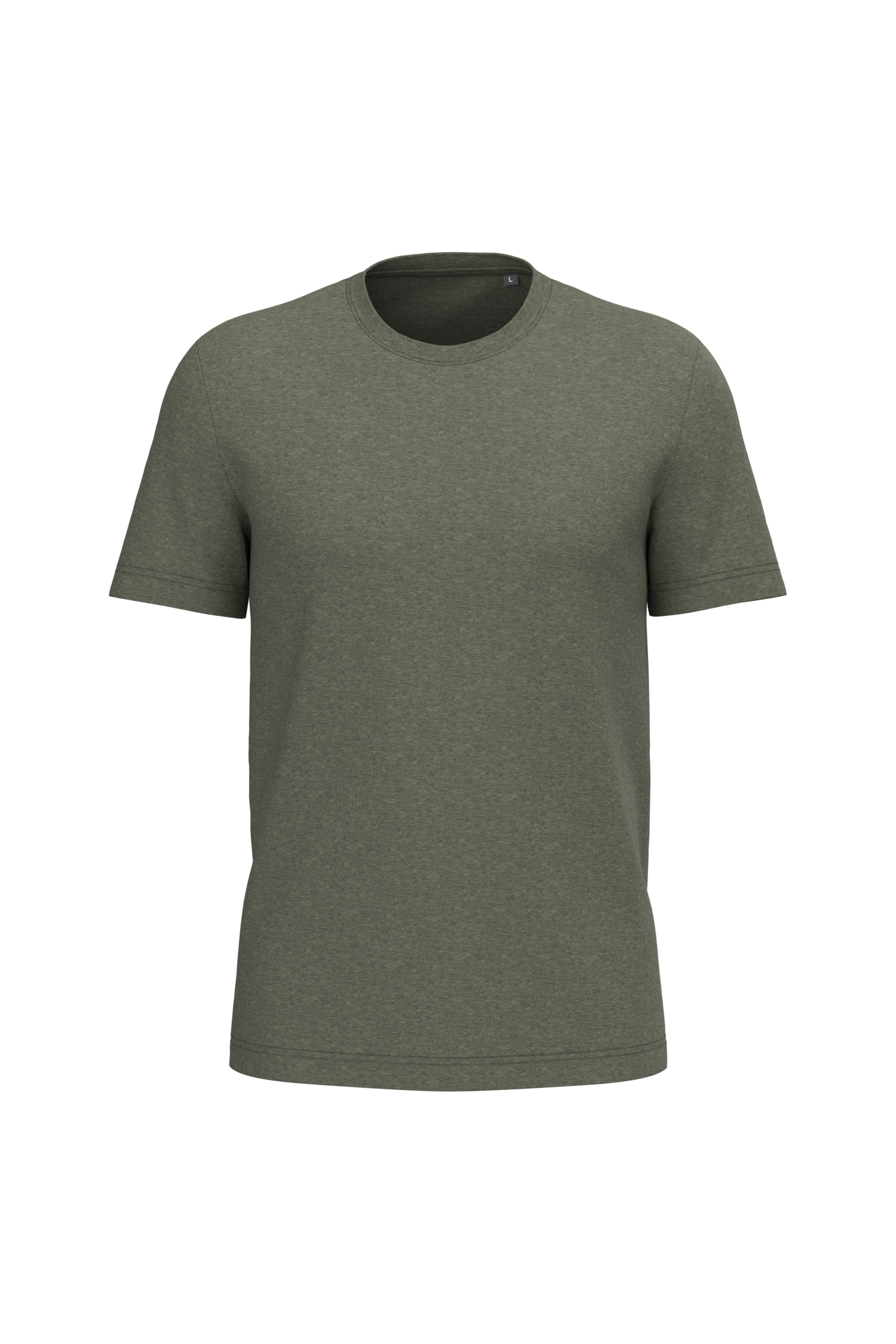 Kariban Heren T-shirt Bio150 IC — Green Marble Heather