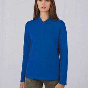 B&C MY POLO 180 Dames lange mouwen