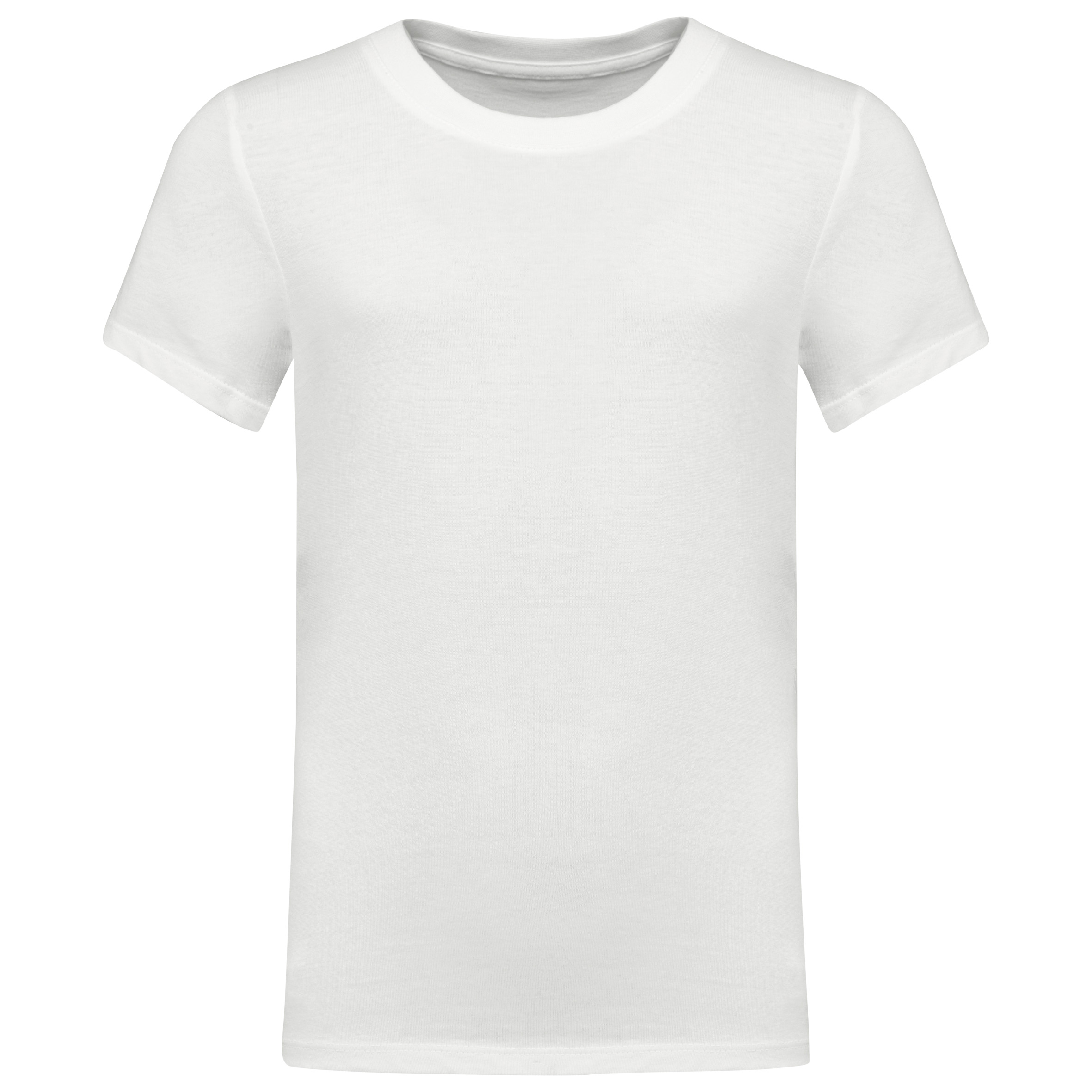 Kariban T-shirt ronde hals kinderen — White