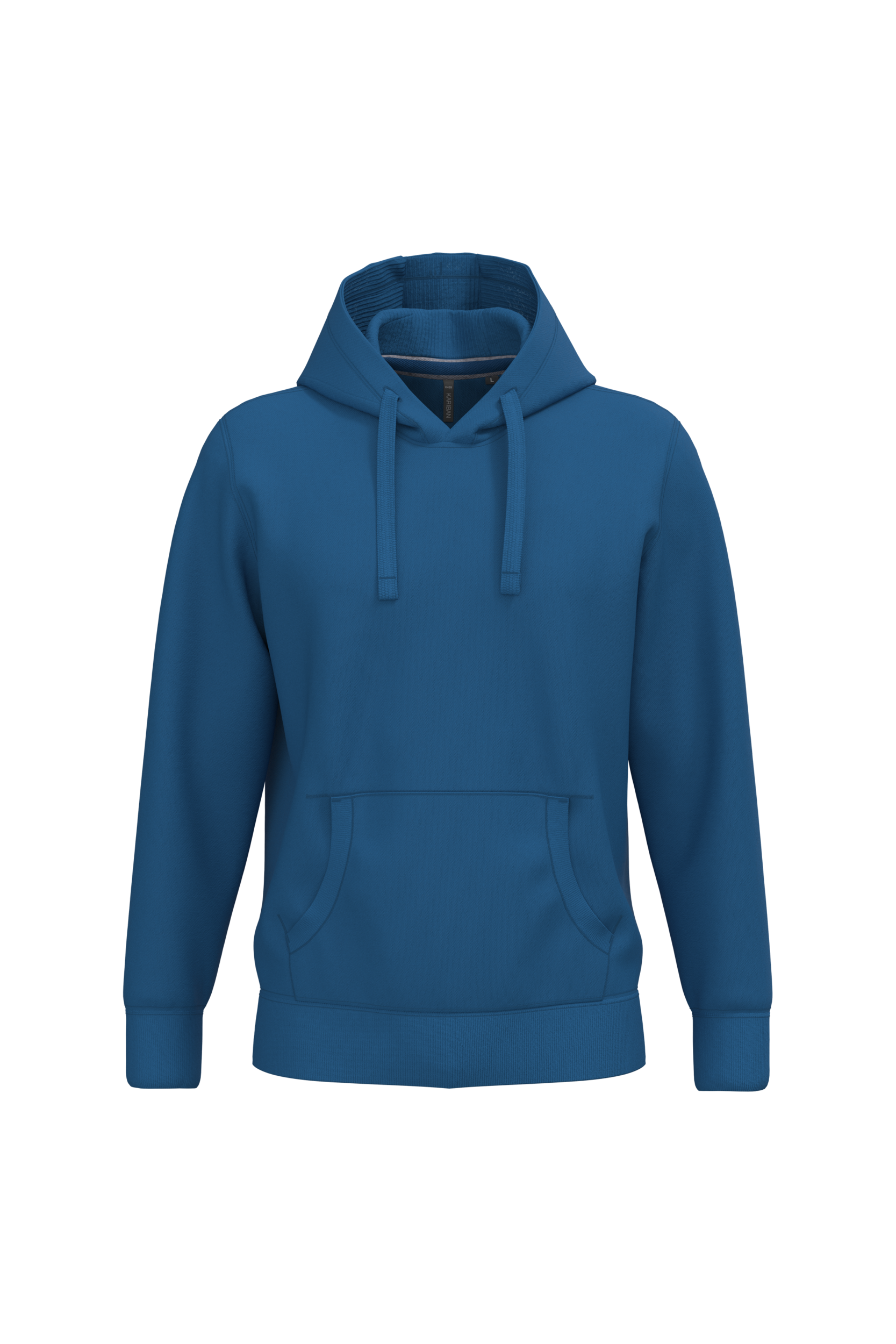 Kariban Sweater met capuchon — Light Royal Blue