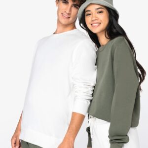 Native Spirit Ecologische uniseks sweater met ronde hals French Terry
