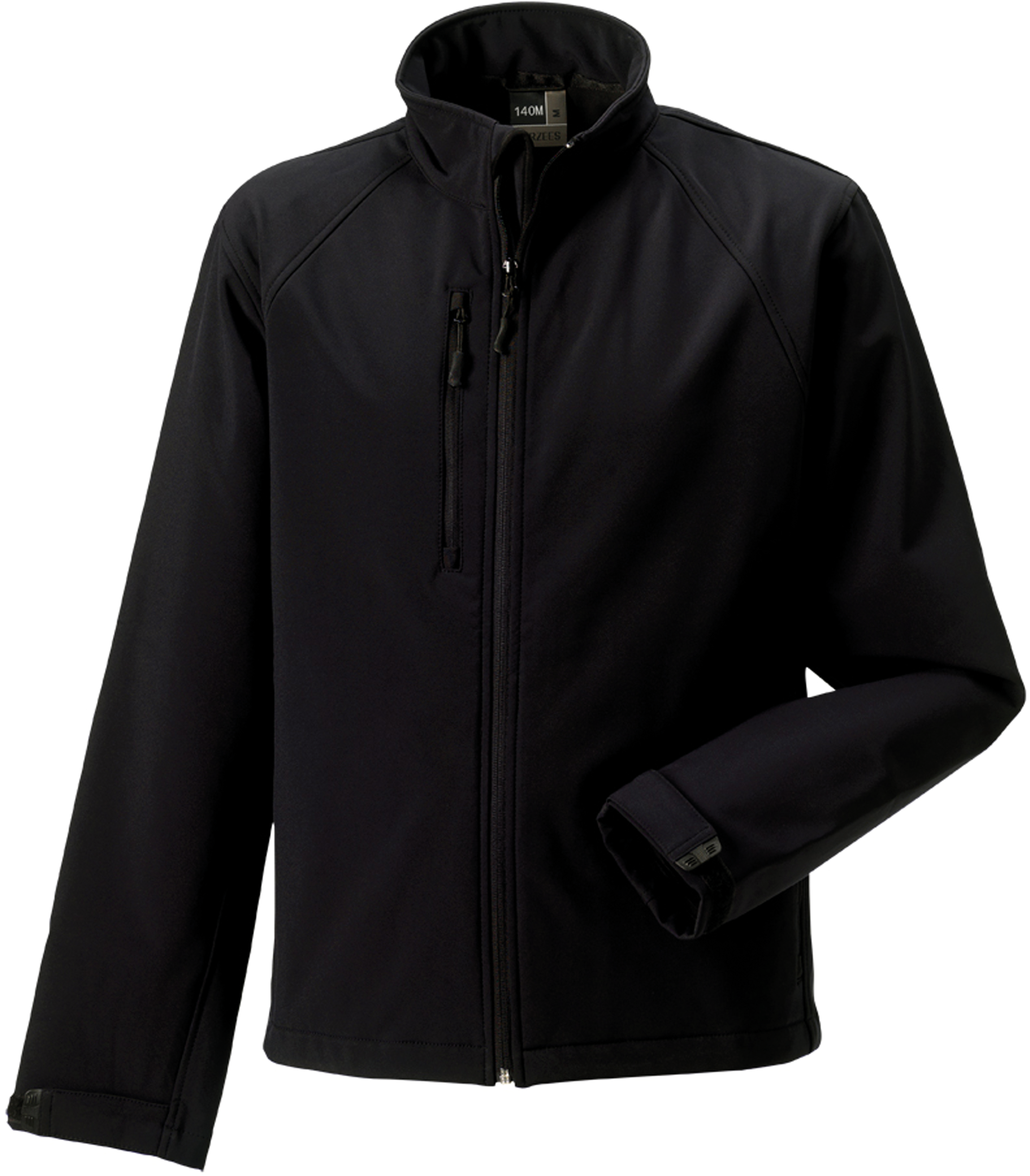 Russell Men's Softshell Jacket — Black