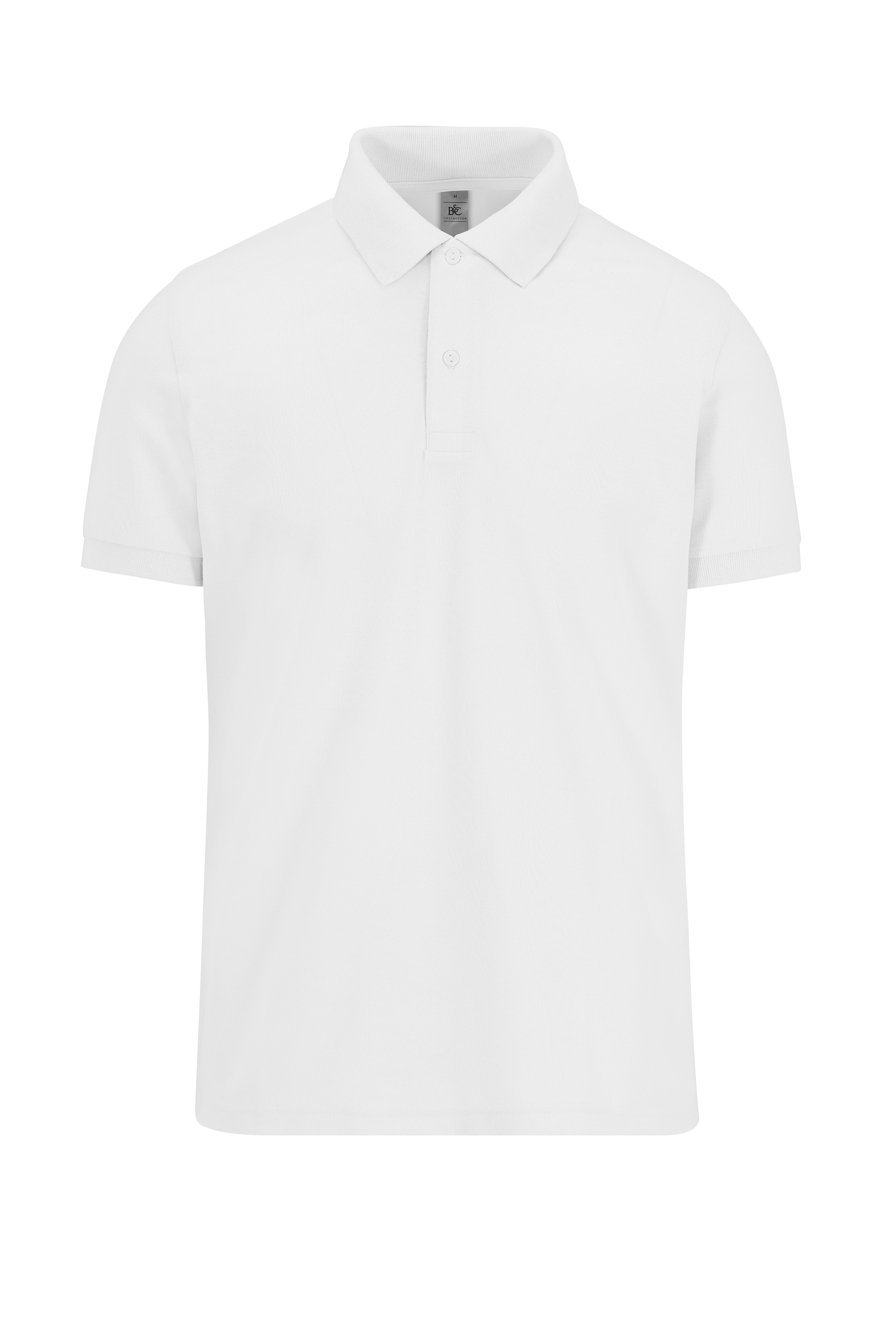 B&C MY POLO 210 Heren korte mouwen — White