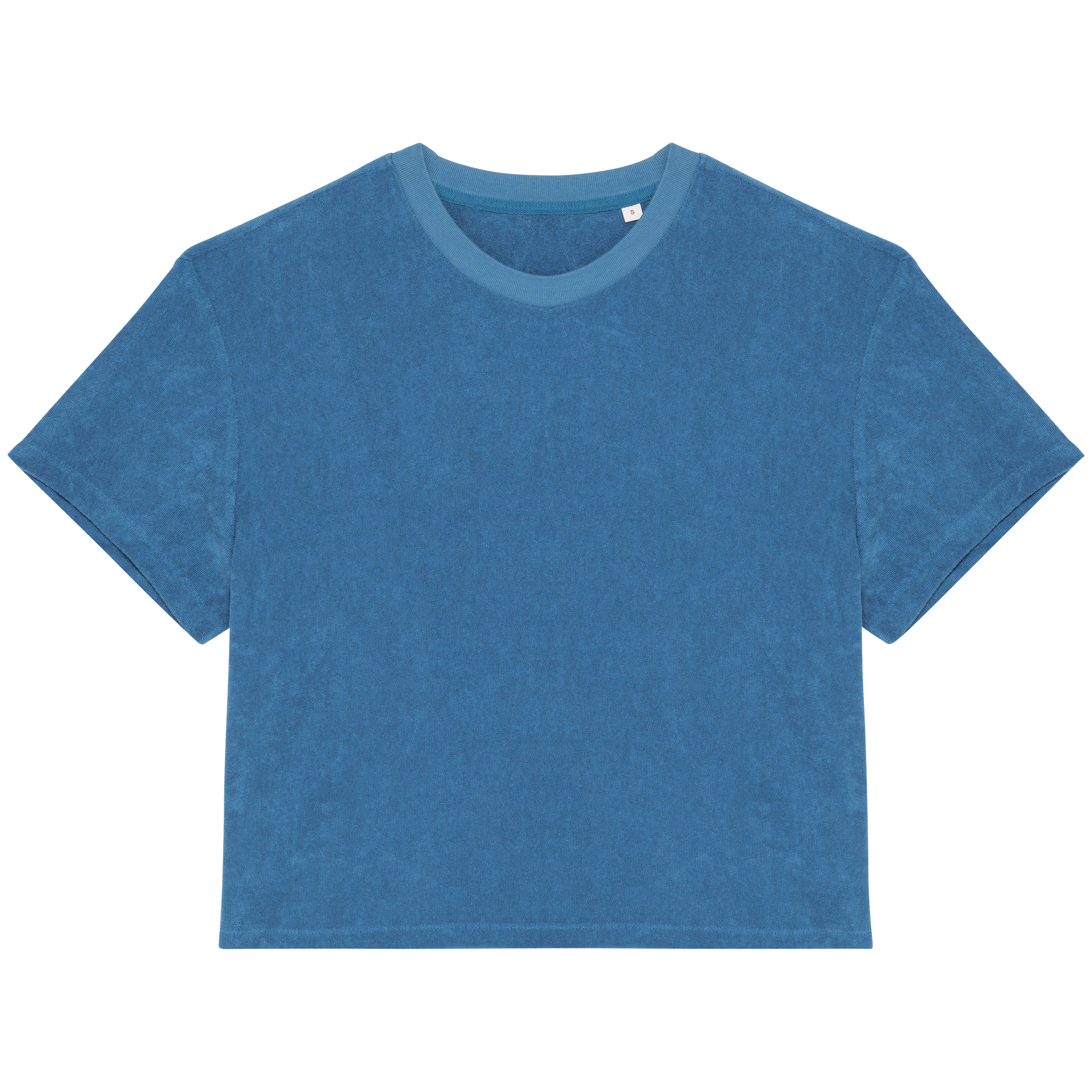 Native Spirit Ecologisch badstof dames T-shirt — Riviera Blue