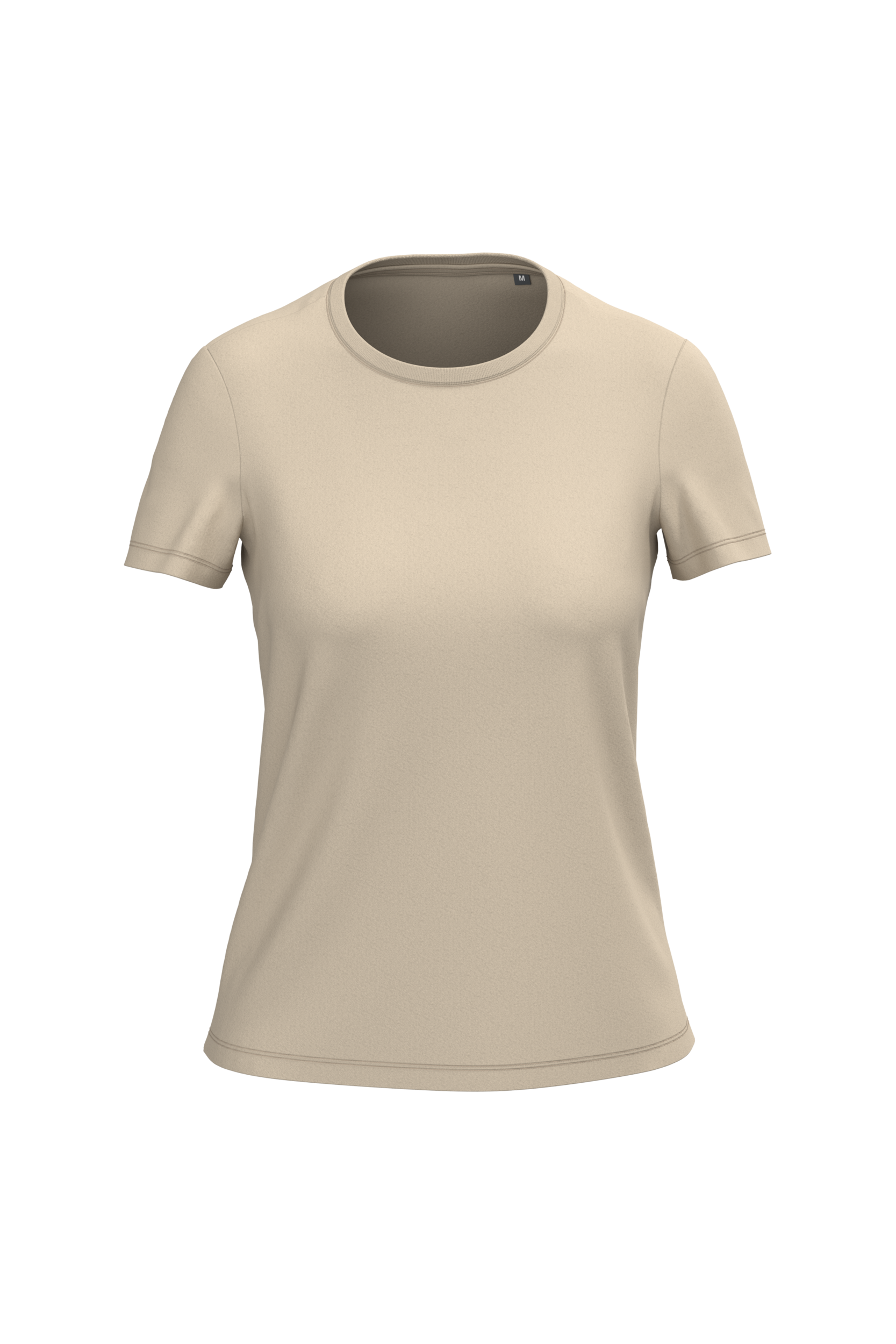 Kariban Dames T-shirt Bio150 IC — Light Sand